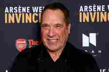 David Seaman attends the UK Premiere of "Arsene Wenger: Invinceible" at Finsbury Park Picturehouse on November 09, 2021 in London, England.