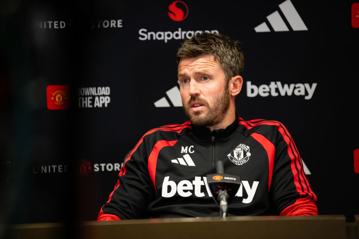 Michael Carrick opened his press conference by addressing the team's current state of affairs 