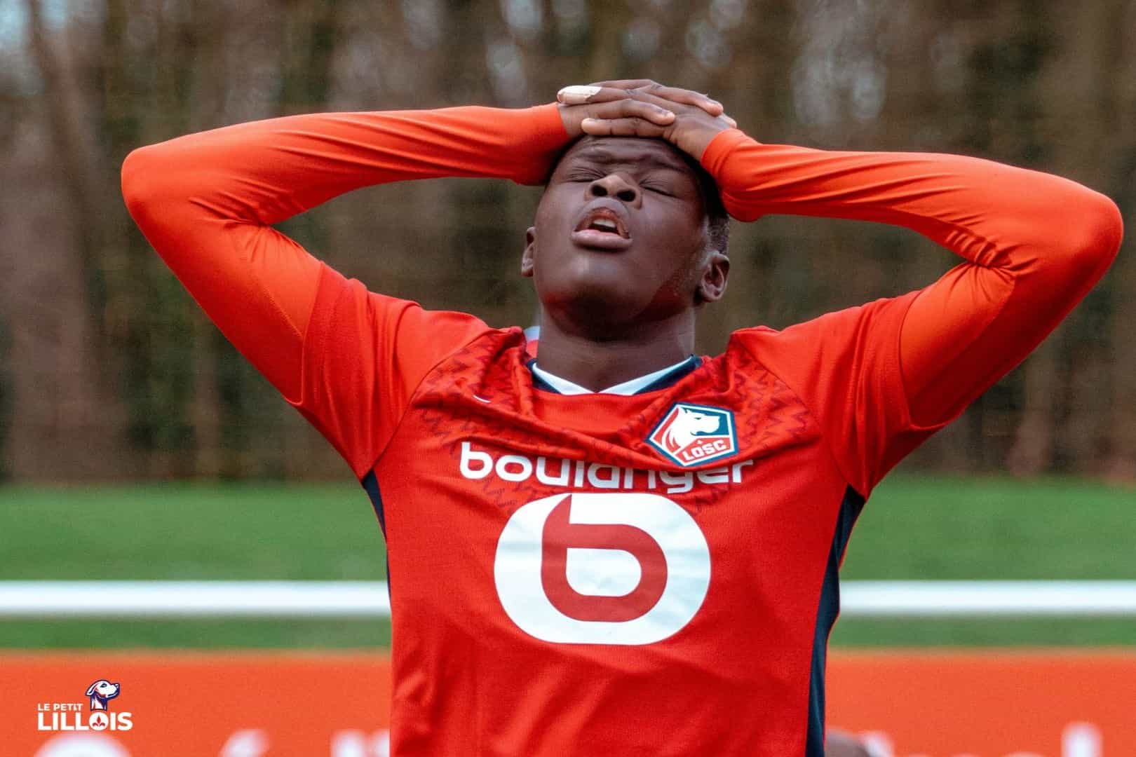 Soriba Diaoune, joueur du LOSC.