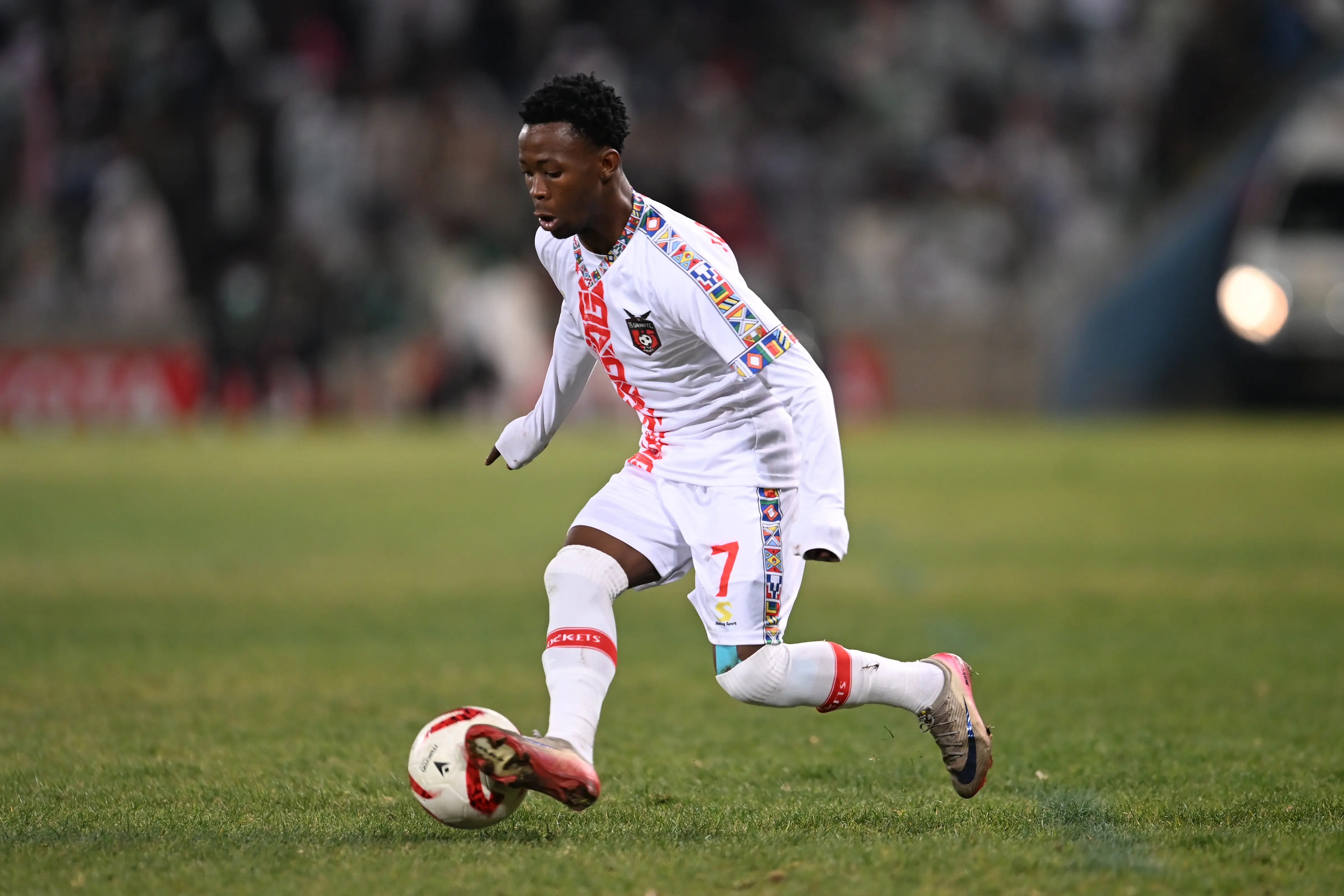 TS Galaxy's  Seluleko Mahlambi is considered  a player with a bright future 