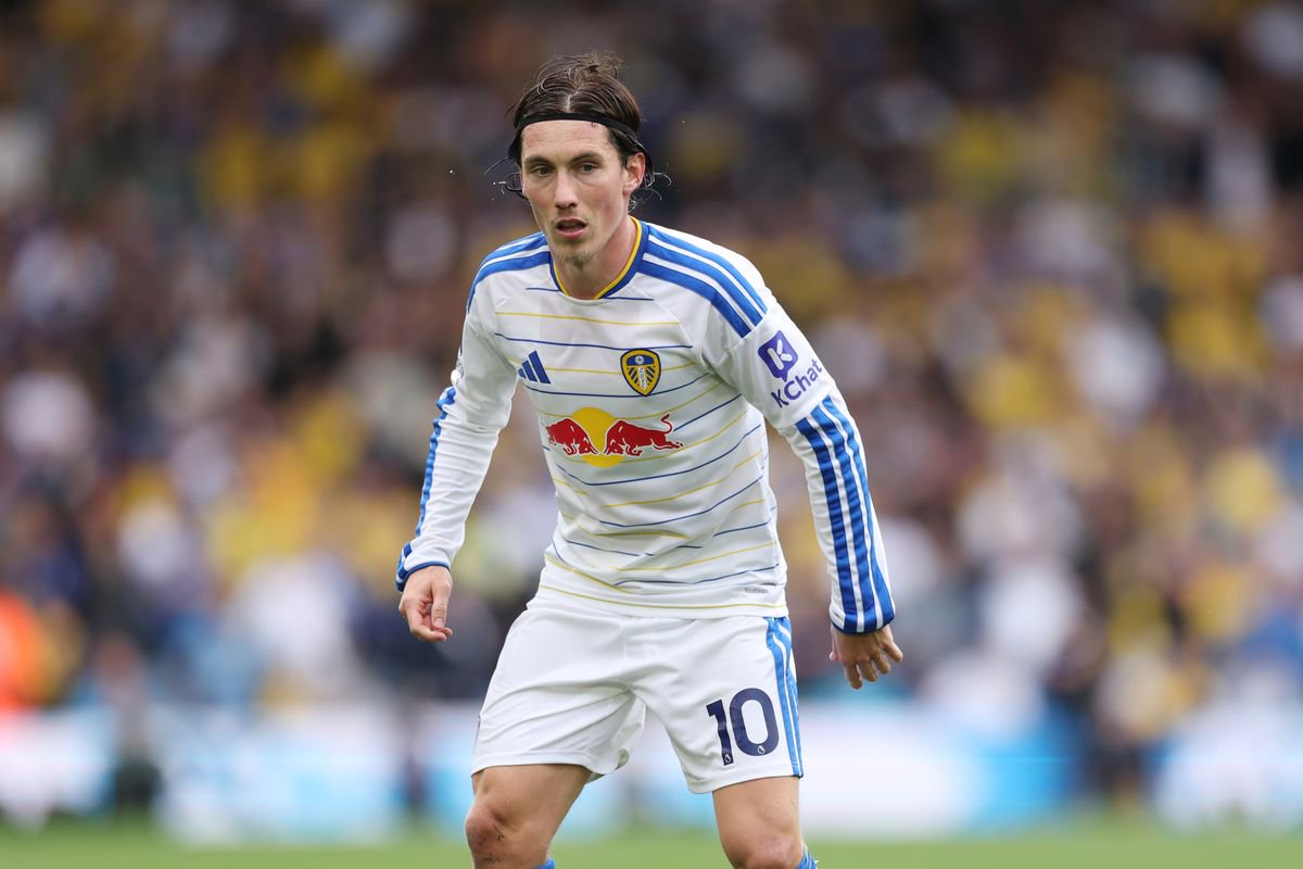 Harry Wilson in action at Elland Road