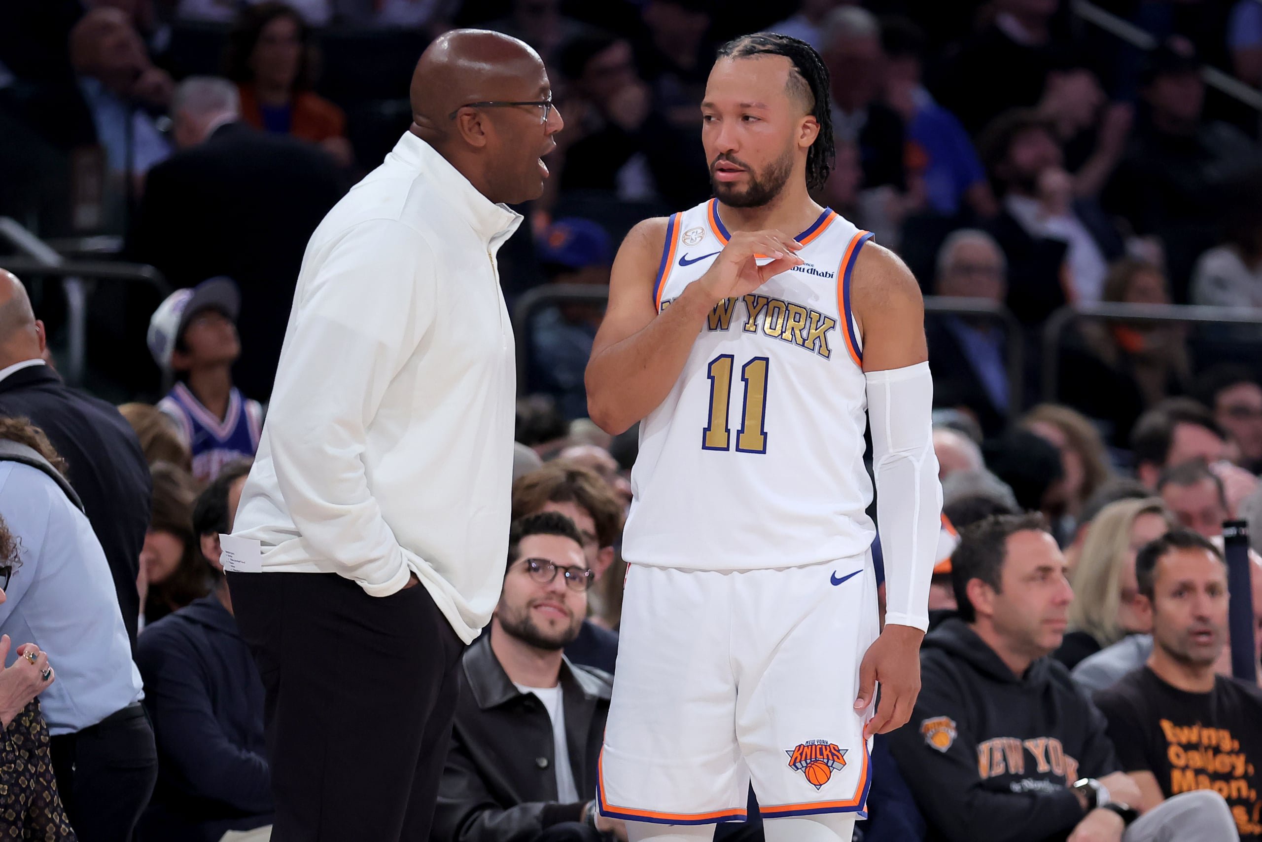 NBA: Philadelphia 76ers at New York Knicks