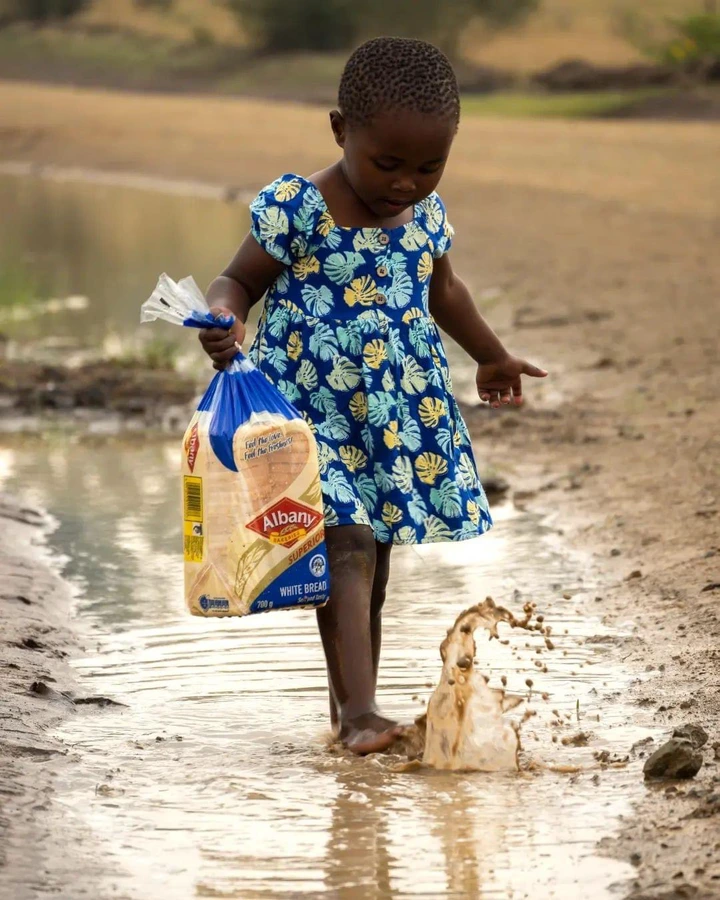 Who is the photographer behind the Albany bread little girl images?