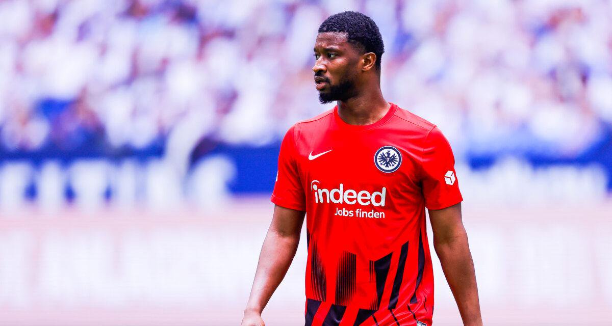 Almamy Touré sous le maillot de Francfort en 2023