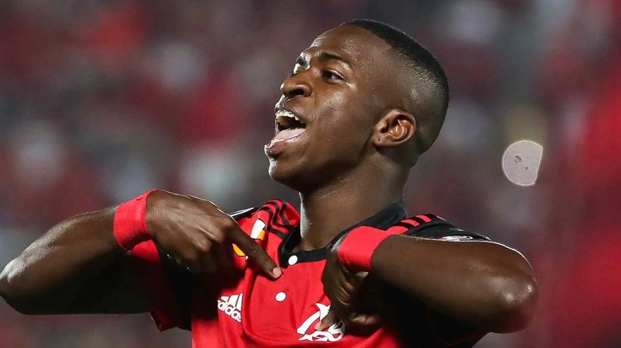 Vini Jr pelo Flamengo
