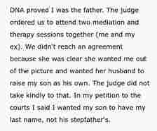 Man Takes Ex To Court Fighting For His Son's Custody And Last Name, Gets Dubbed 'Petty' By Ex's Fam