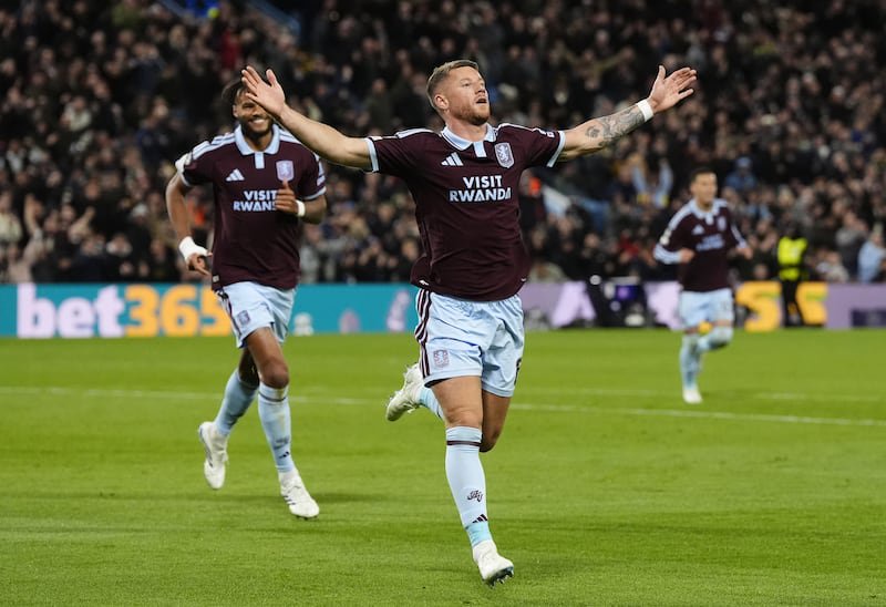 Ross Barkley celebrates the opener