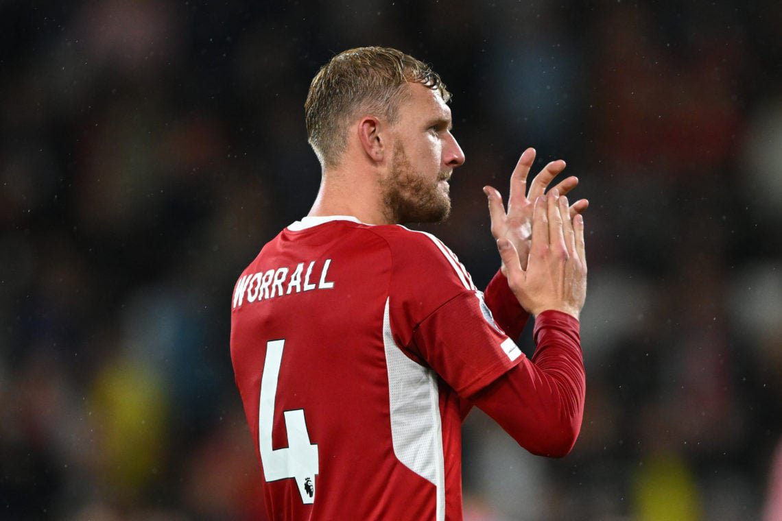 Joe Worrall plays for Nottingham Forest.