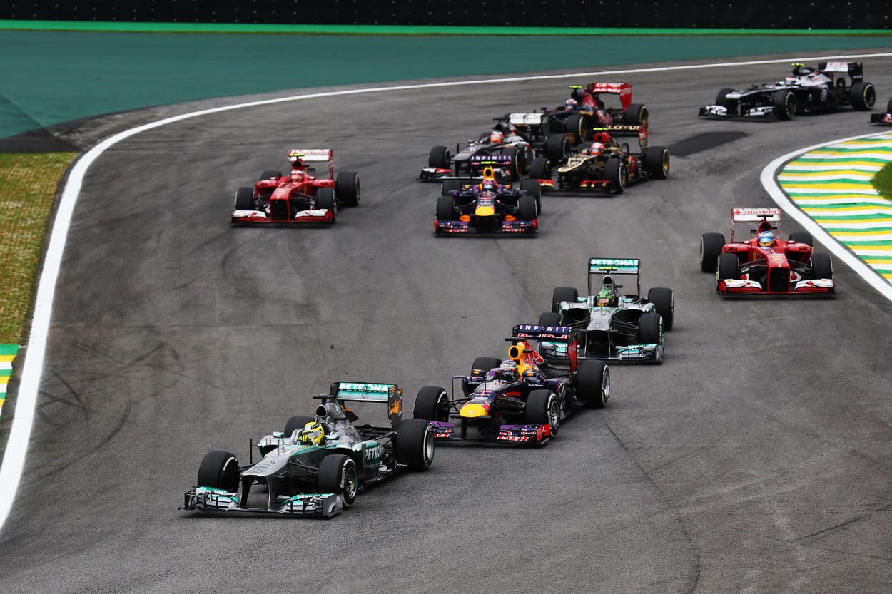 F1 last used V8 engines in 2013