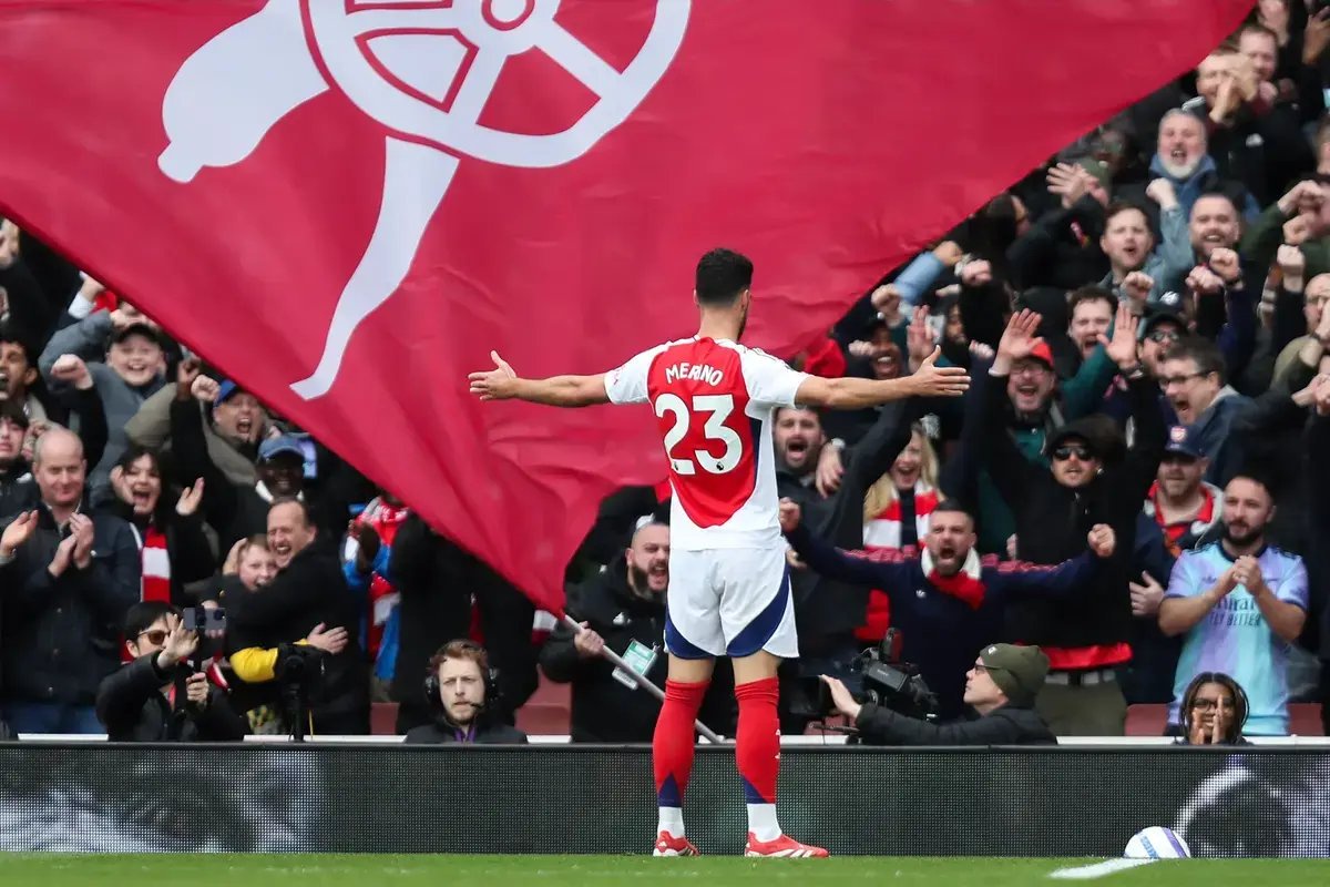 Mikel Merino décrit les ambitions de titre d’Arsenal avant le match contre Nottingham Forest.