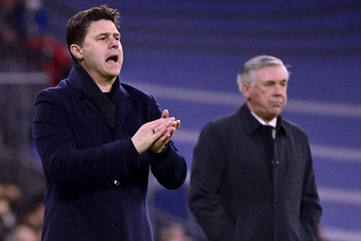 Mauricio Pochettino and Carlo Ancelotti 