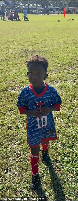 Three-year-old soccer prodigy Nevada