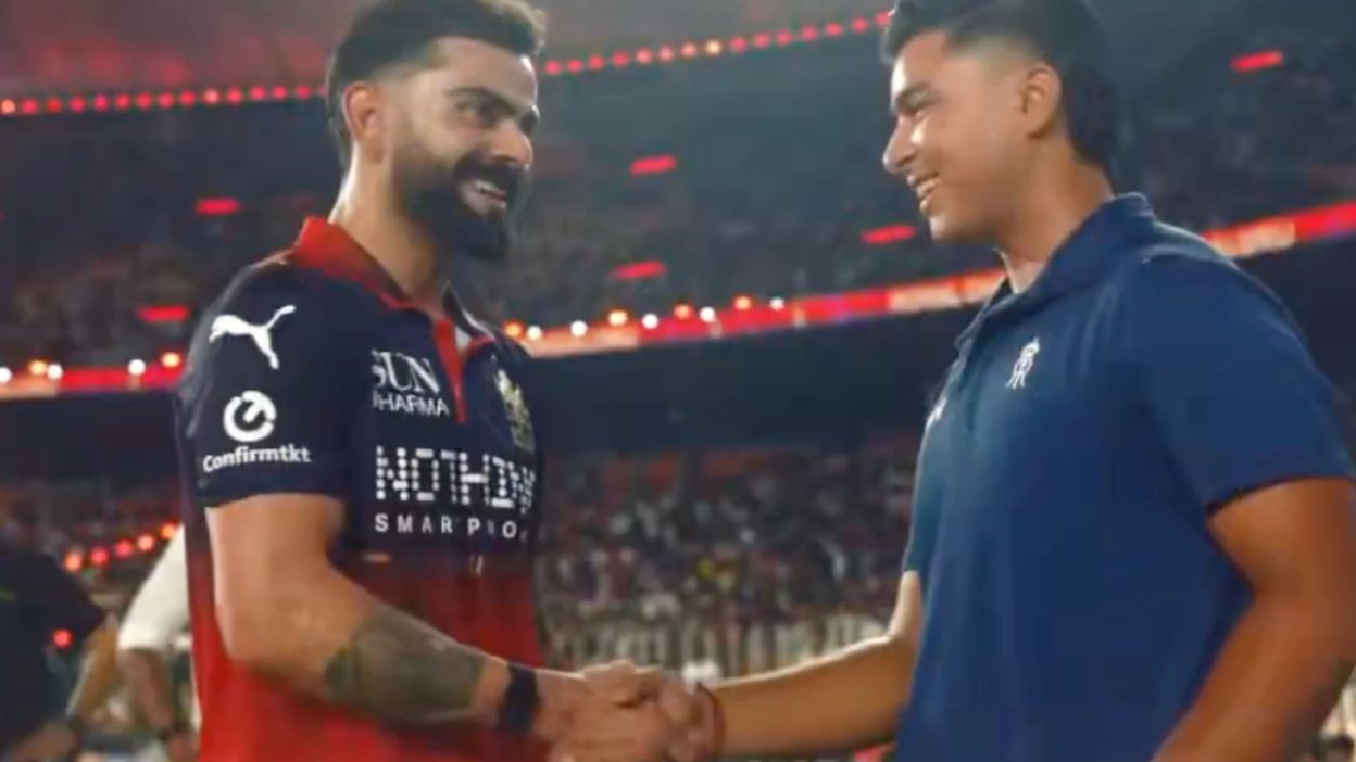 Virat Kohli's 'Ek Bihari, Sab Pe Bhari' Remark For IPL 2026 Orange Cap Winner Vaibhav Sooryavanshi Goes Viral (Watch)