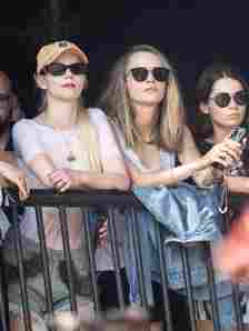 Anya and Cara watched The Last Dinner Party perform on The Other Stage during day four of Glastonbury Festival