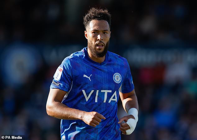 Kyle Wootton scored the only goal for Stockport (Cody Froggatt/PA)