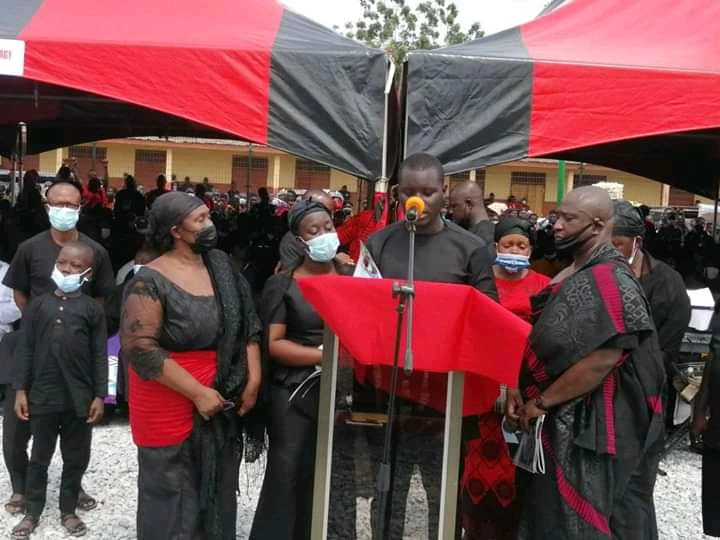 Sad Moments MPs Carried Hon. Ekow Quansah In His Coffin For Burial Service To Commence (Photos) 6