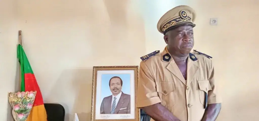 Simon Abali Akimé, le sous-préfet de Bassamba