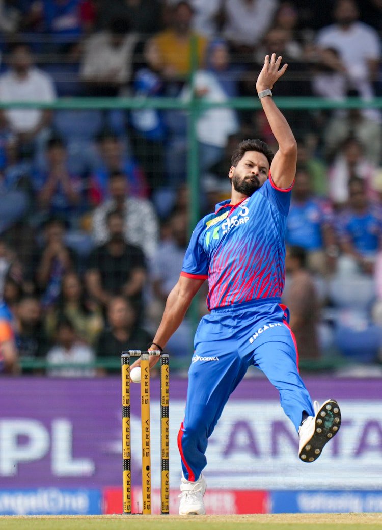 Is Mukesh Kumar the most reliable pacer for DC after Starc? (Photo: PTI)