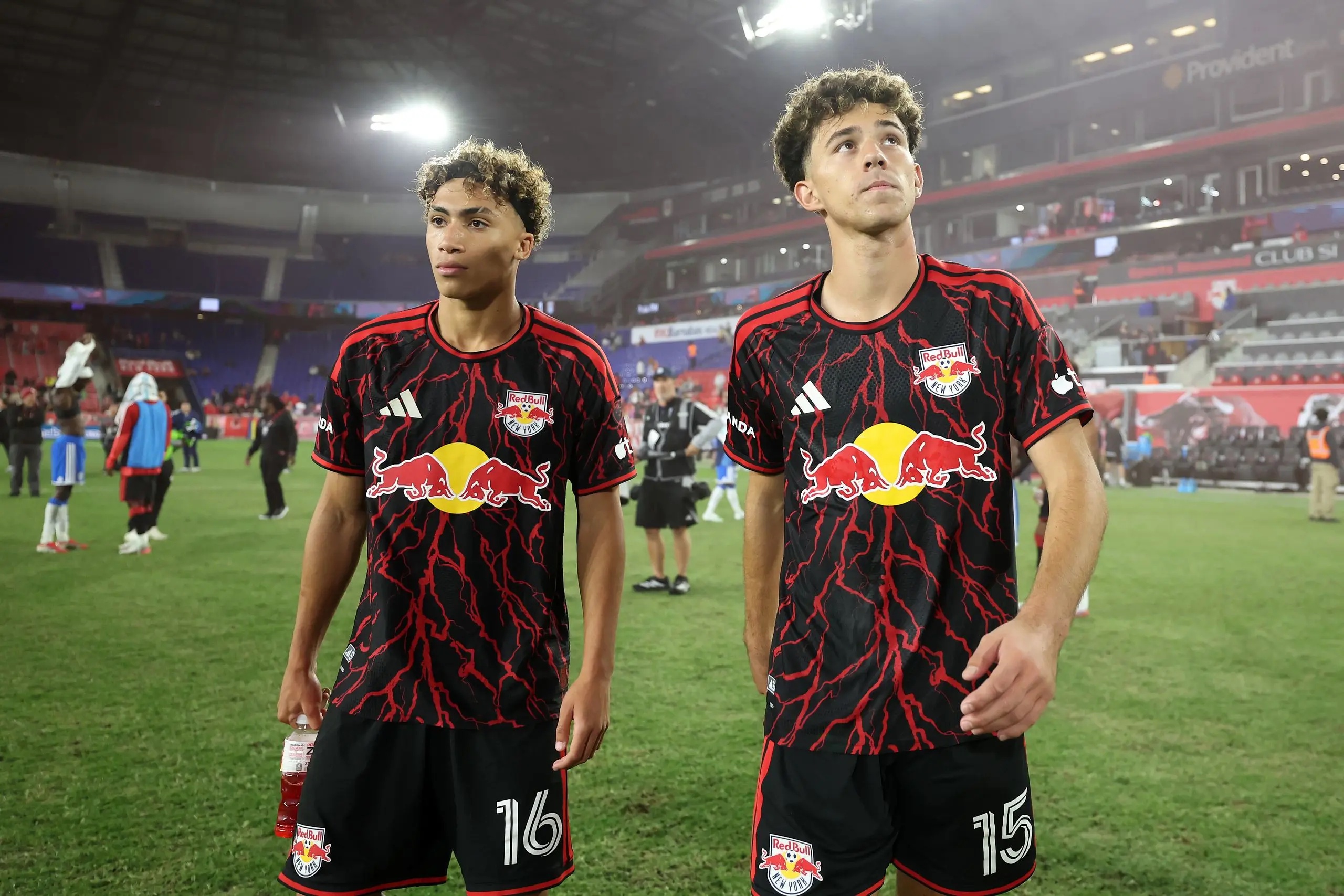 Julian Hall (left) and Adri Mehmeti (right)