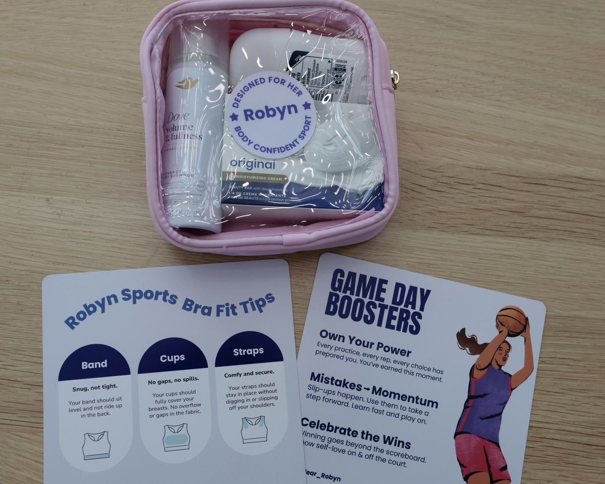 Sara Falkson’s Power Pack for Robyn Athletic, her brand.Credit: Pat Greenhouse/The Boston Globe via Getty Images