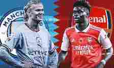 Manchester City and Arsenal go head-to-head in the EPL