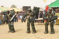 Hilarious photo of Kantanka soldiers preparing to face Russia in case they strikes drops
