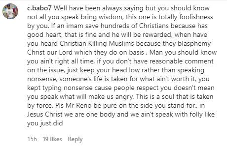 "You Need To Know When To Keep Shut, You're Losing It" - Reno Omokri Under Fire Over Comment On Deborah's Death 7