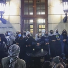 Antisemitic riot at Columbia reaches boiling point as agitators take over academic building, barricade doors