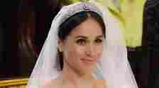The Queen Mary Bandeau Tiara was a ring-tiara worn by Meghan Markle.
