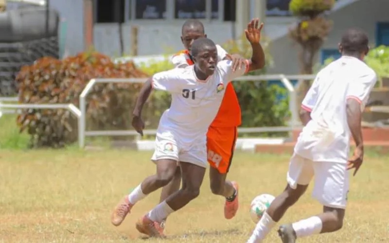 Coach Patrick Nyale prepares Kenya U-15 for new FIFA challenge - Kenya U-15 in training. (Photo: FKF)
