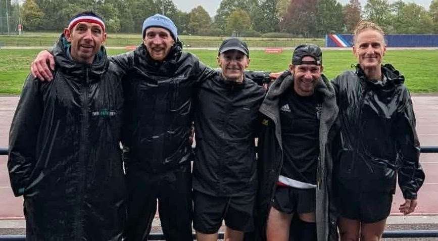 Newark AC men’s masters team were seventh at the British Masters Athletic Federation Cross Country Relay Championships.