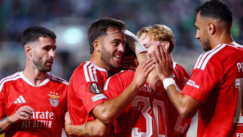 Omonia-Benfica (Chara Savvidou/EPA)