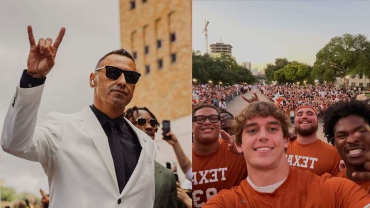 Steve Sarkisian & Texas Longhorns © Instagram/@steve.sarkisian