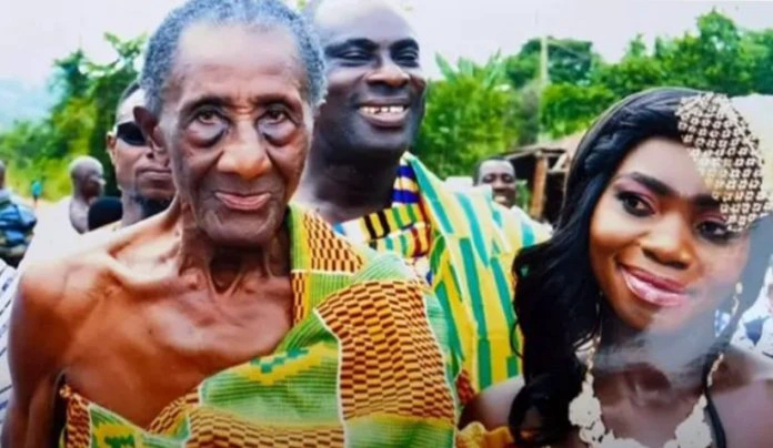 A throwback to the 97-year-old man who married A 35-year-old woman - Photos