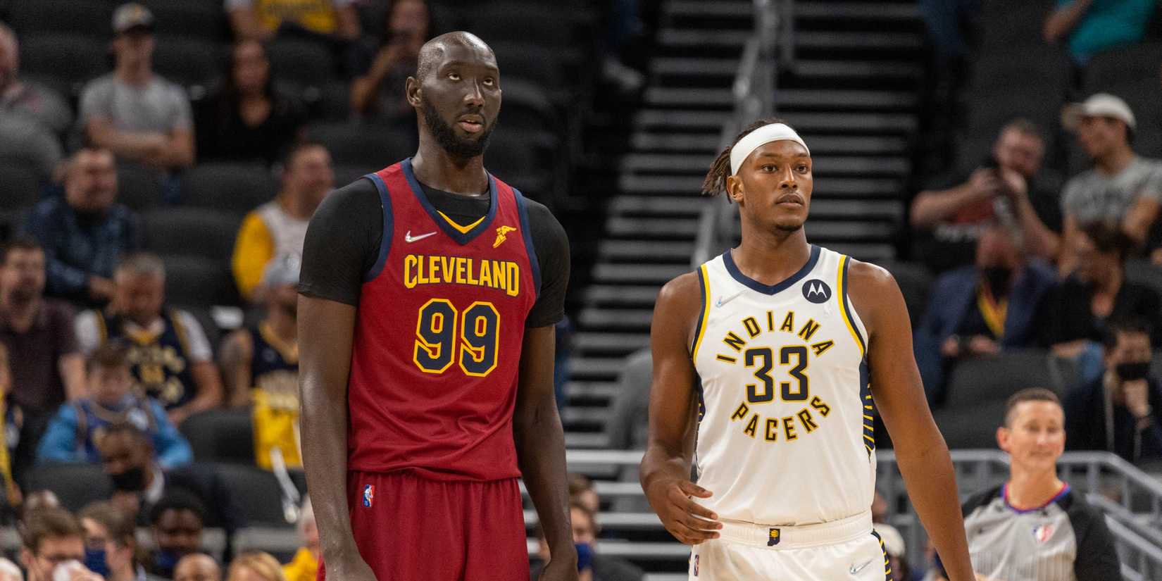 Tacko Fall, Cleveland Cavaliers, Indiana Pacers, Myles Turner