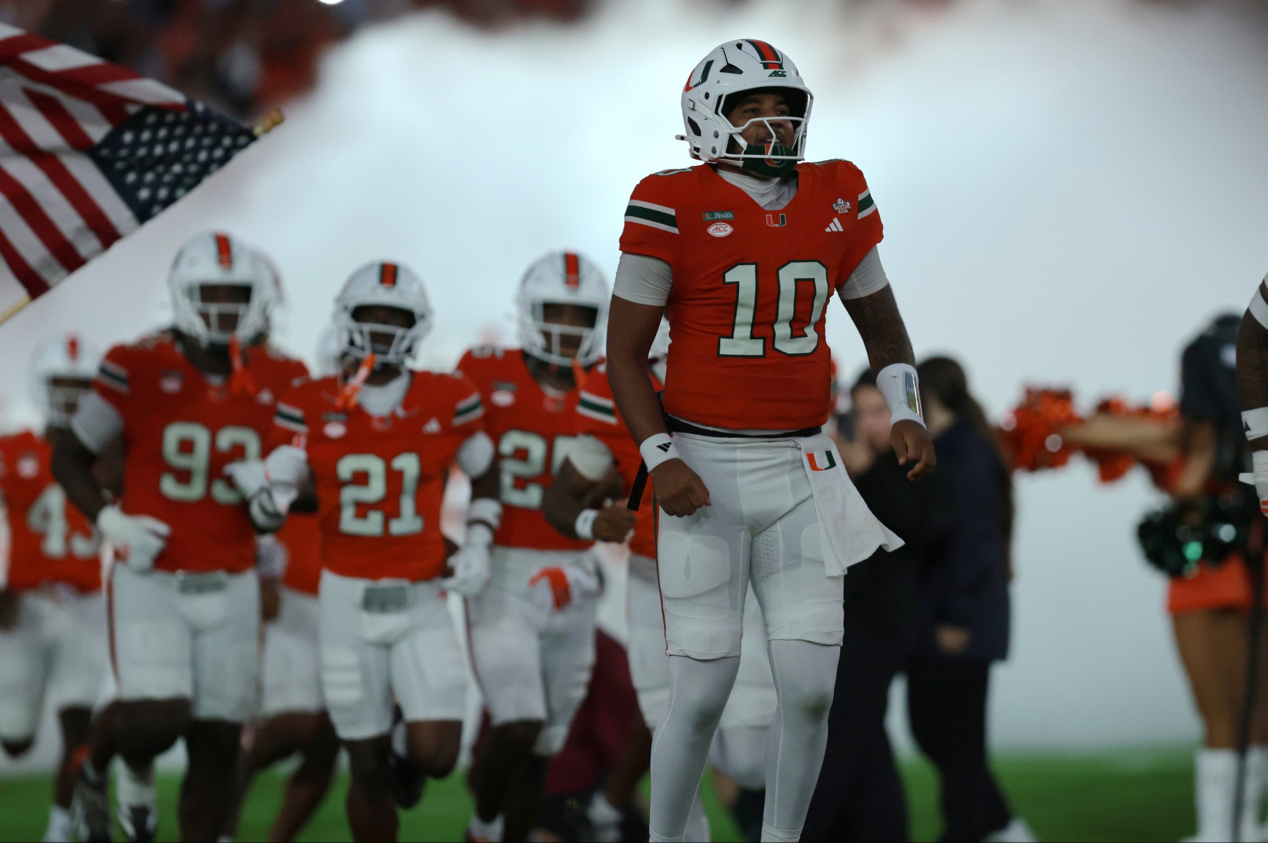 Week 9 College Football Rankings, Miami Hurricanes