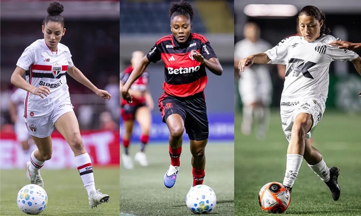 Futebol feminino anuncia três finalistas ao prêmio de revelação