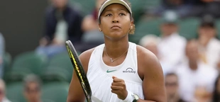 Naomi Osaka wins her first Wimbledon tennis match in 6 years