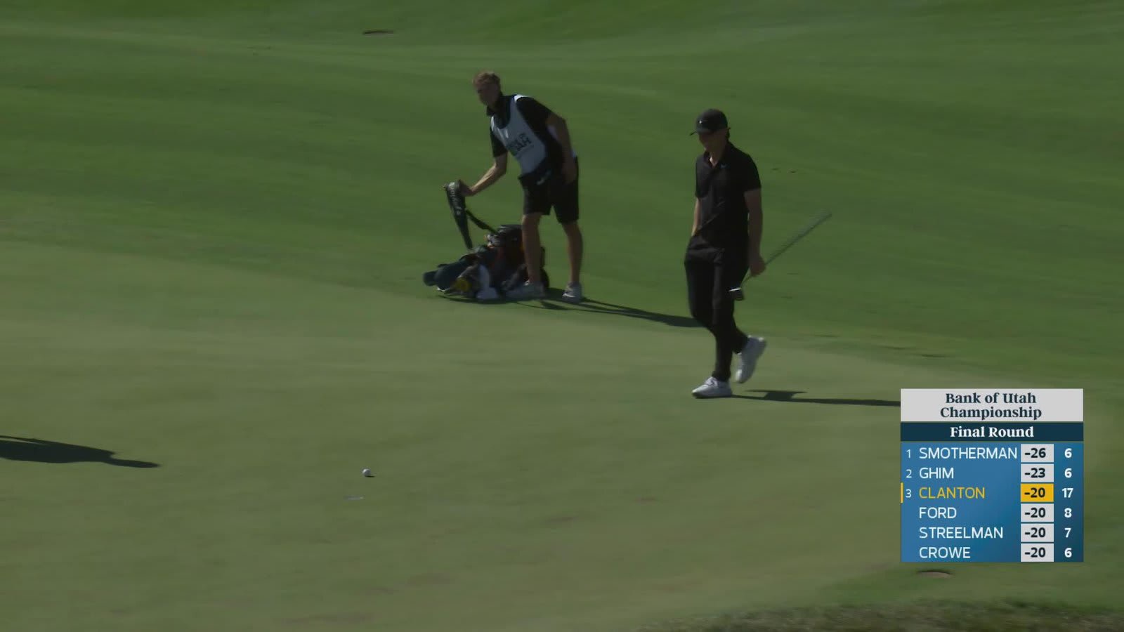 Luke Clanton reaches par-5 No. 18 in two, makes birdie at Bank of Utah
