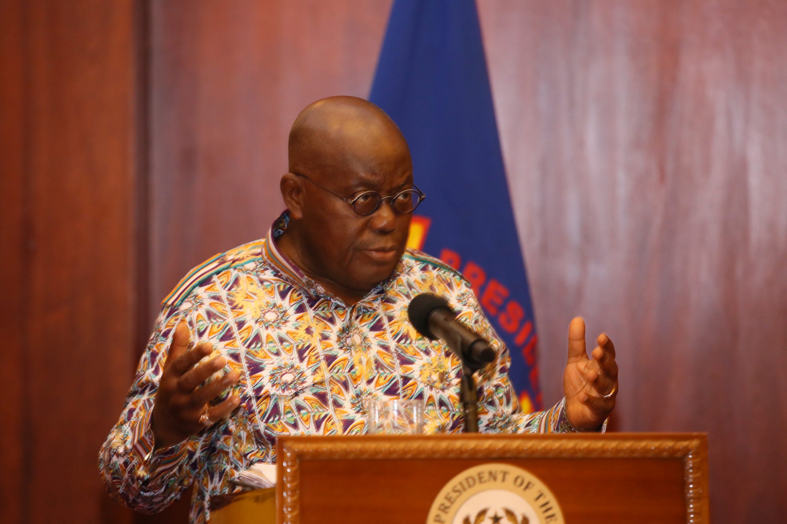 President Nana Akufo-Addo at 2020 Manifesto launch of NPP