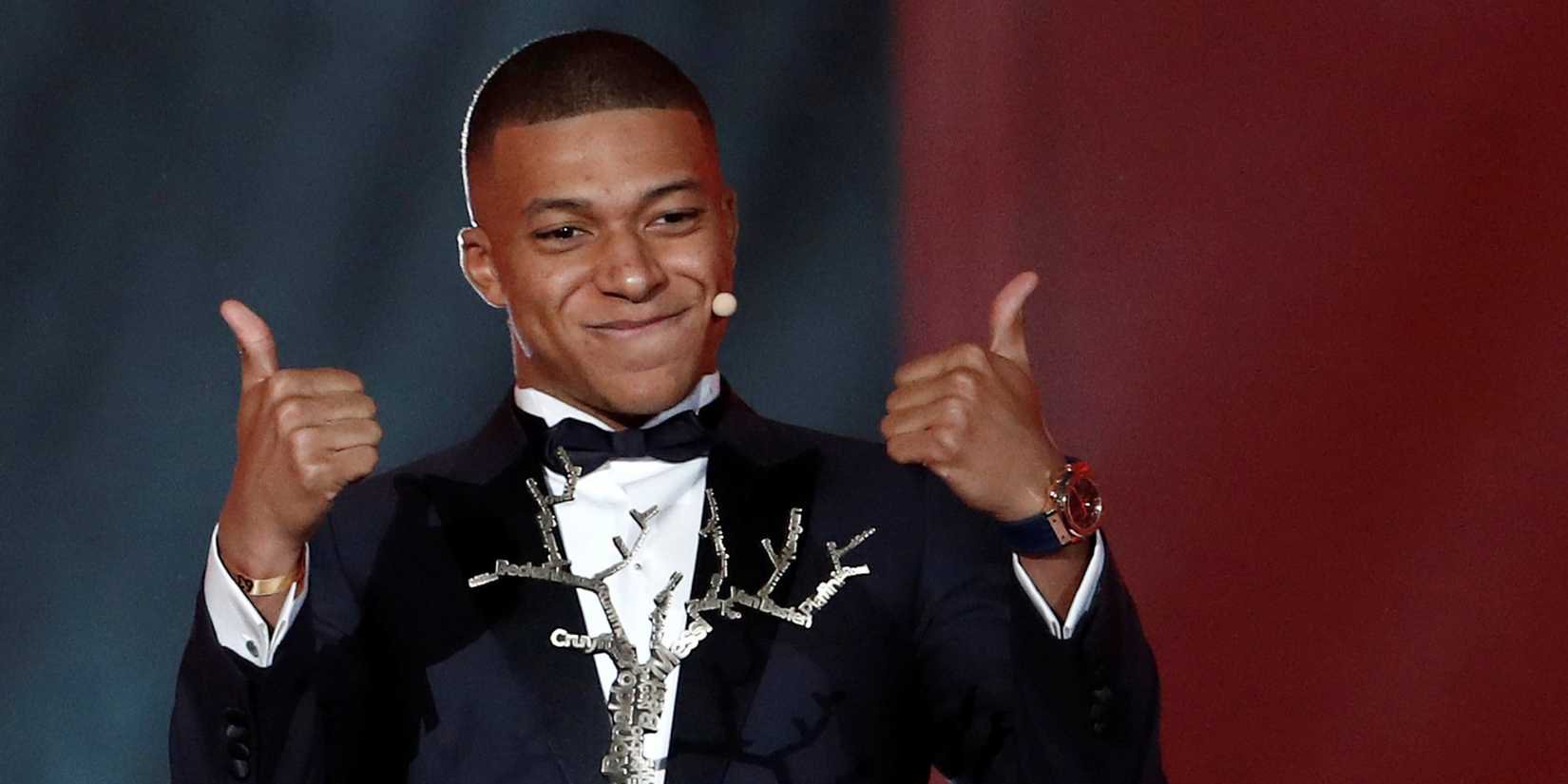 Kylian Mbappe wins Kopa trophy