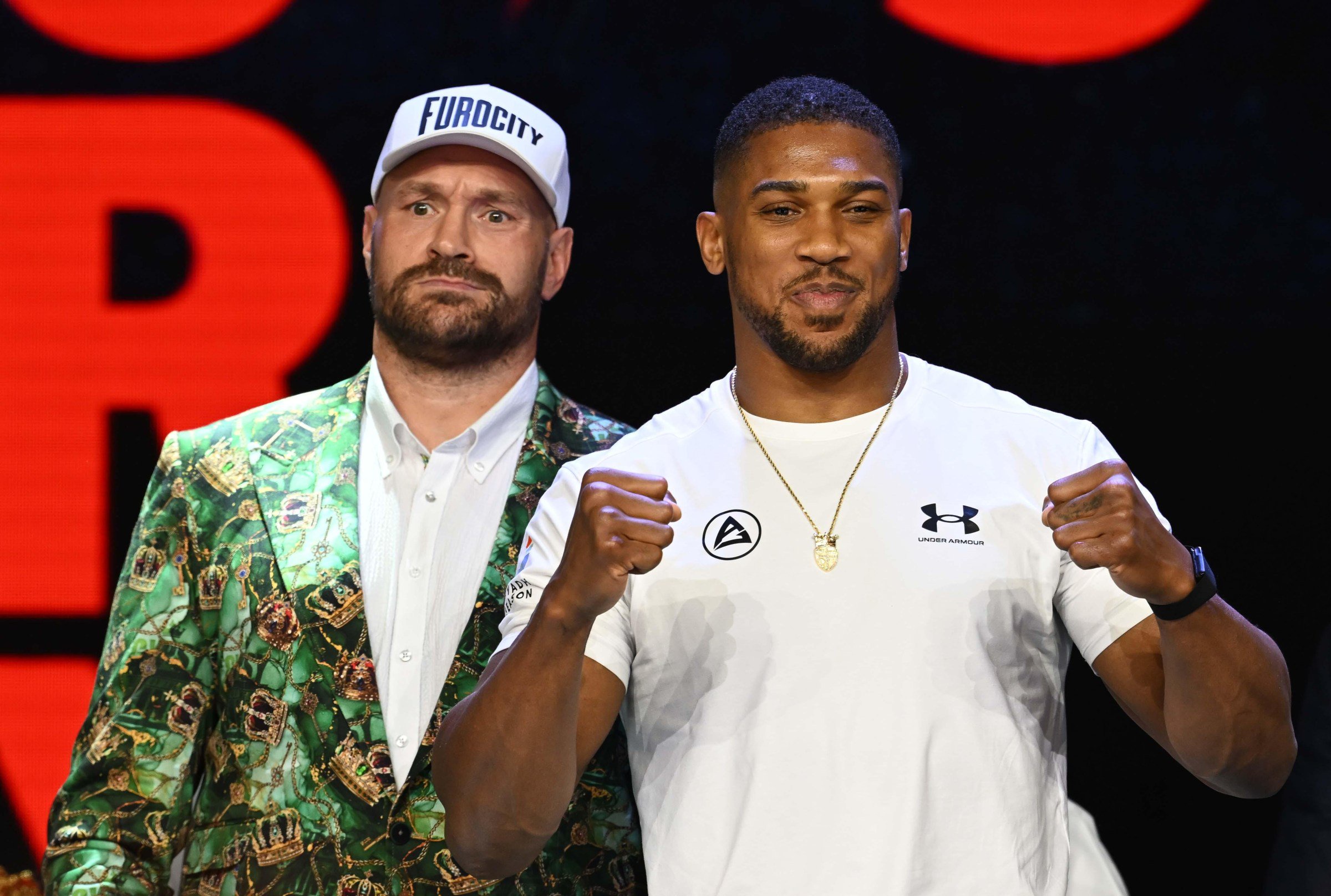 Tyson Fury and Anthony Joshua hold press conference in London before December clash