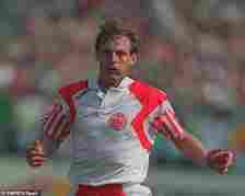 Elstrup (pictured) was part of the Denmark squad that pulled off a major shock by winning Euro 92
