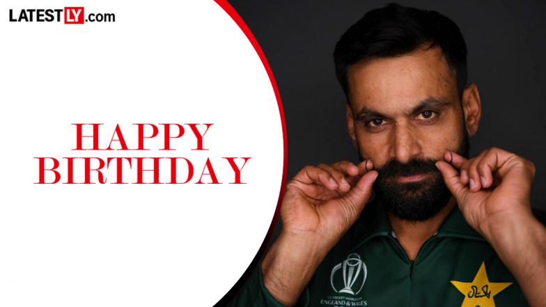 Mohammad Hafeez Birthday Special: Celebrating Pakistan's Former Captain Career As ICC Champions Trophy Winner Turns 46