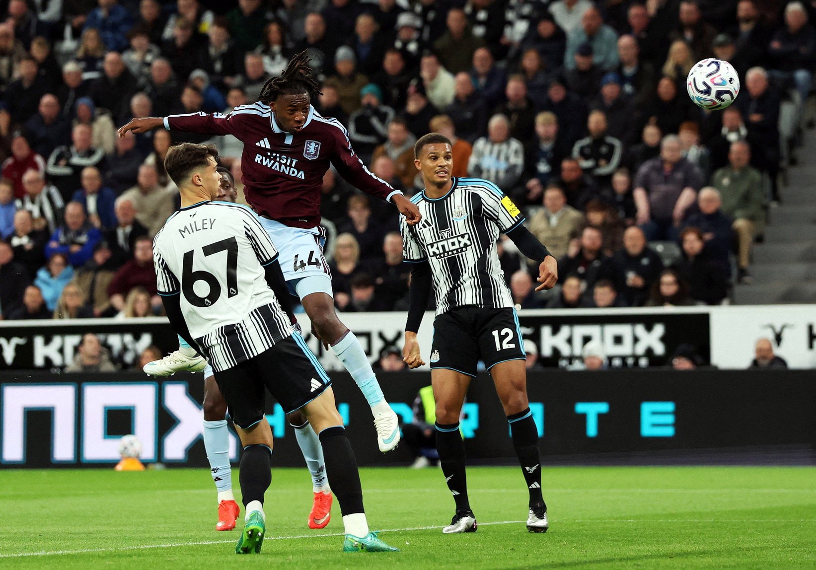 Johan Manzambi scored the only goal in the clash at St. James' Park