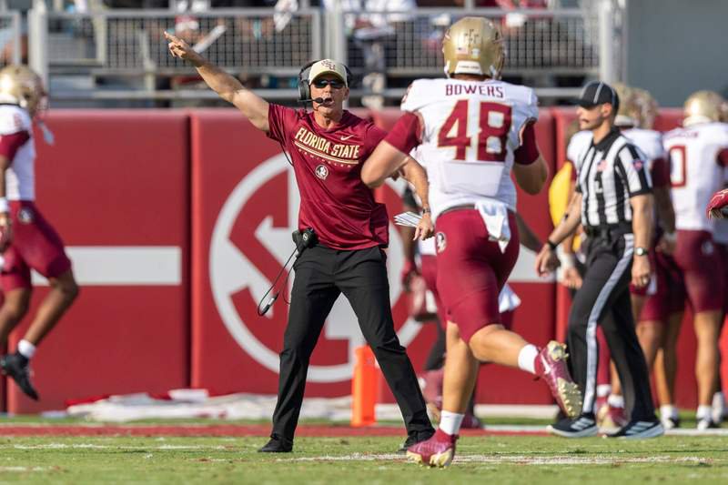Florida State head coach Mike Norvell says no matter the records, when you play FSU, 