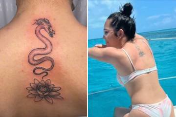 I got a cute dragon tattoo on holiday - but it all went painfully wrong