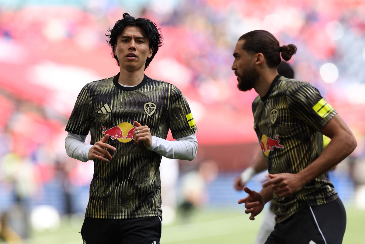 Ao Tanaka and Dominic Calvert-Lewin