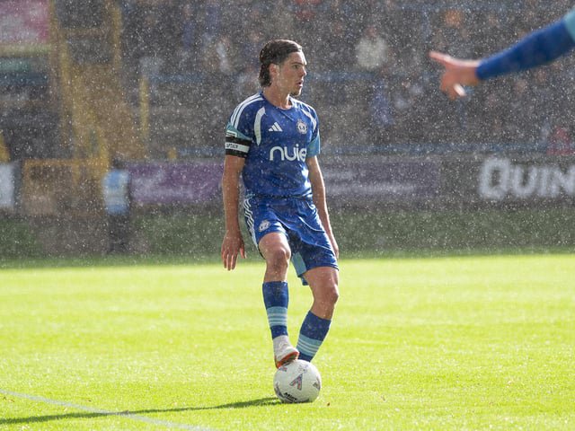 Did as much as anyone first-half in going toe-to-toe with Barrow but had less influence second-half as the visitors gained the upper-hand.
