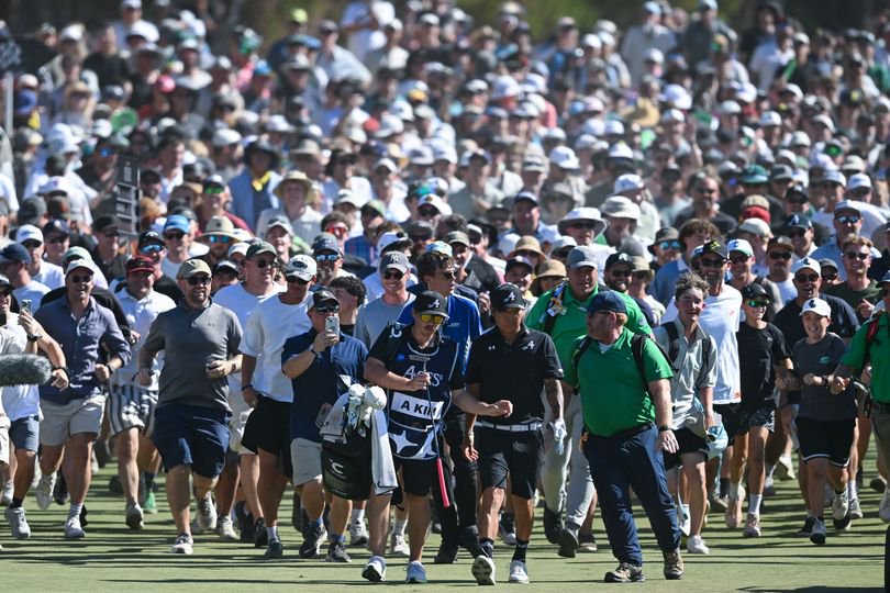 Adelaide drew a large crowd for LIV Golf this year